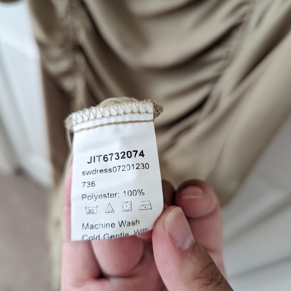 NWOT SHEIN High Neck Midi Dress - Picture 11 of 12